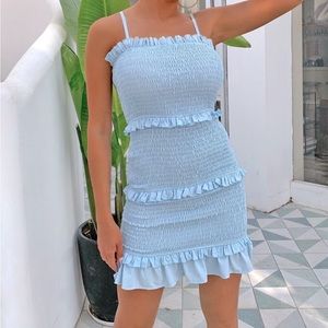 Light blue dress